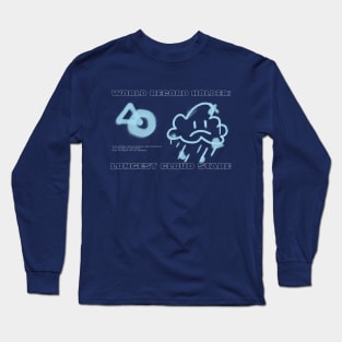 World Record Holder: Longest Cloud Stare Long Sleeve T-Shirt